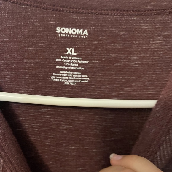 Mens Sonoma Crewneck Sweater - Picture 3 of 4